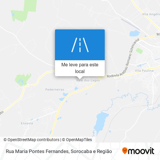 Rua Maria Pontes Fernandes mapa