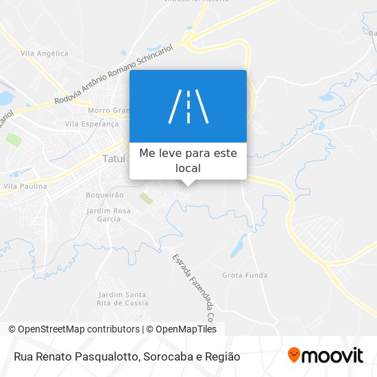 Rua Renato Pasqualotto mapa