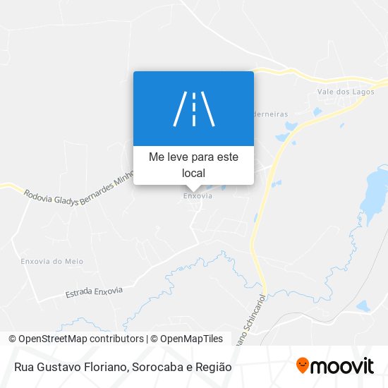 Rua Gustavo Floriano mapa