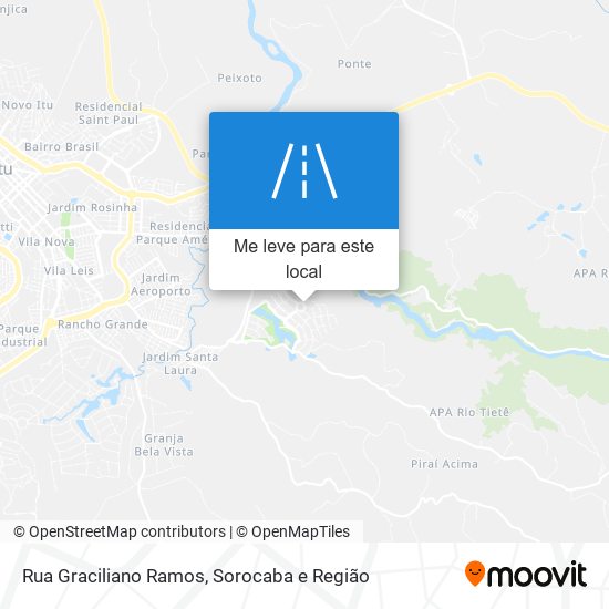 Rua Graciliano Ramos mapa