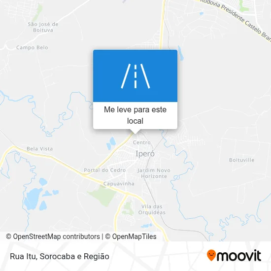 Rua Itu mapa
