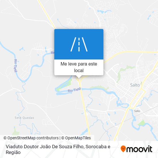 Viaduto Doutor João De Souza Filho mapa