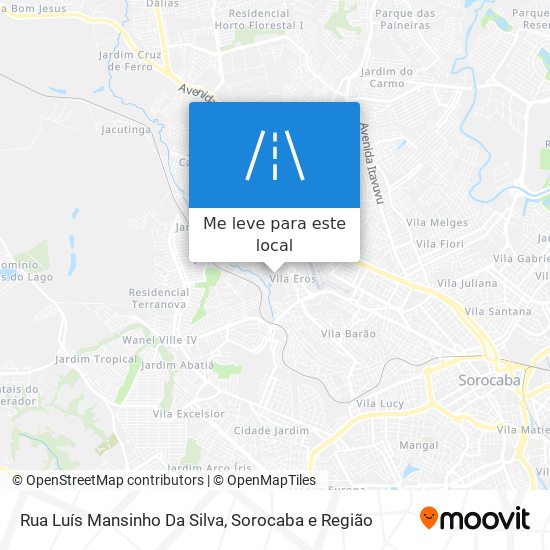 Rua Luís Mansinho Da Silva mapa