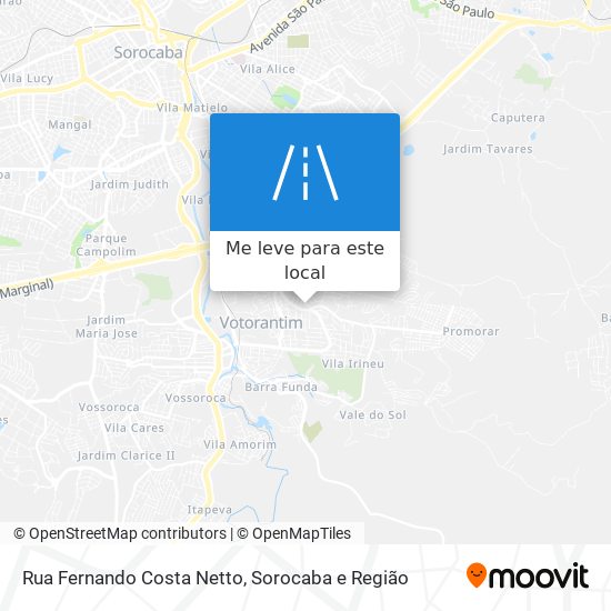 Rua Fernando Costa Netto mapa