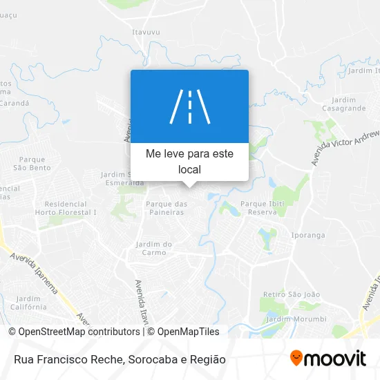 Rua Francisco Reche mapa