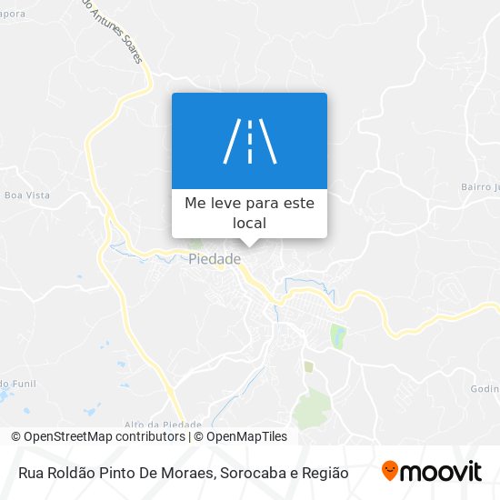 Rua Roldão Pinto De Moraes mapa