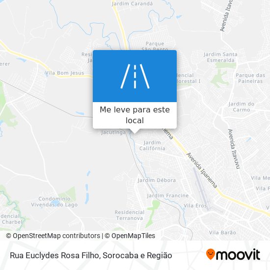 Rua Euclydes Rosa Filho mapa