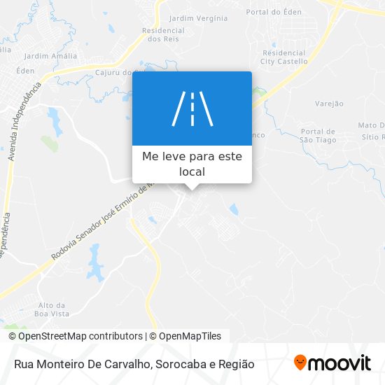 Rua Monteiro De Carvalho mapa