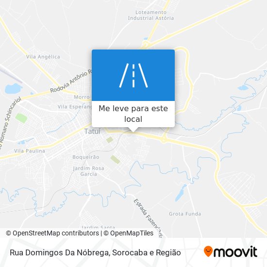 Rua Domingos Da Nóbrega mapa