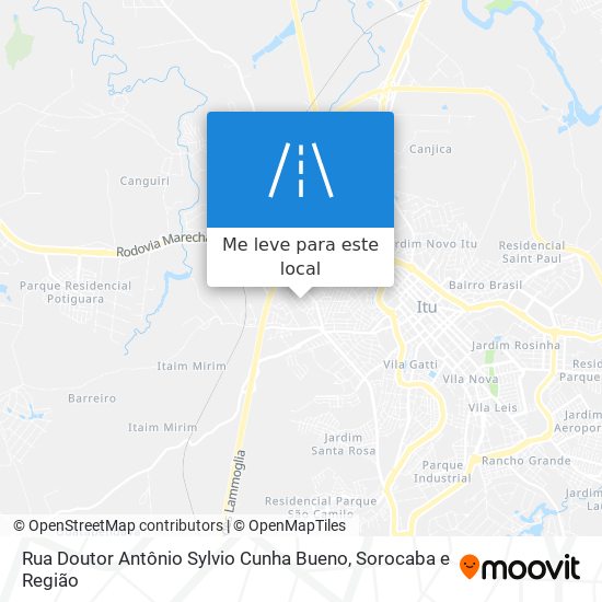 Rua Doutor Antônio Sylvio Cunha Bueno mapa