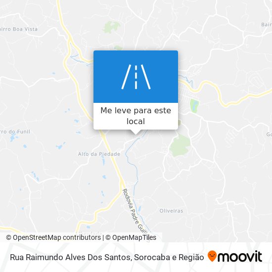 Rua Raimundo Alves Dos Santos mapa