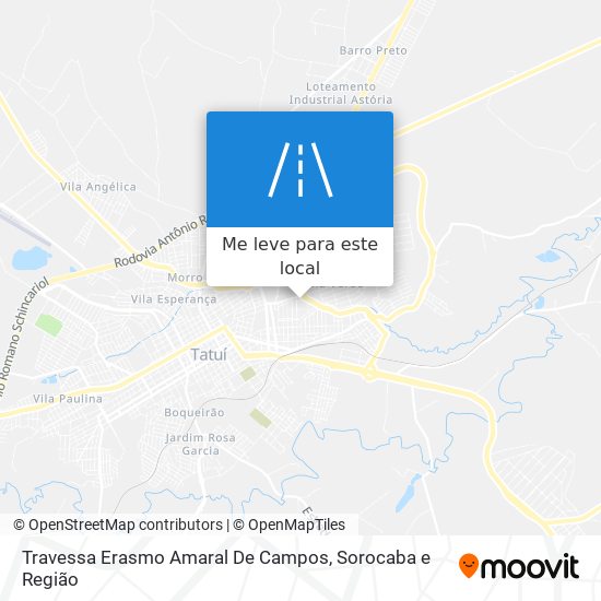 Travessa Erasmo Amaral De Campos mapa