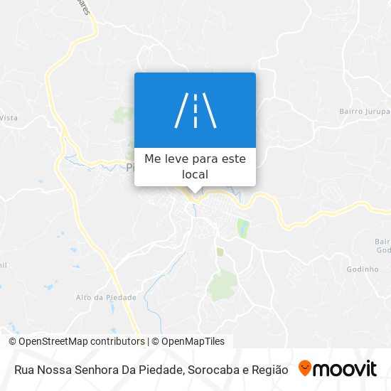 Rua Nossa Senhora Da Piedade mapa