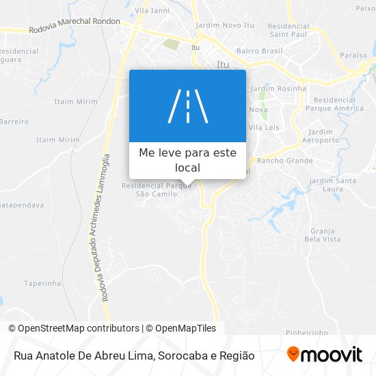Rua Anatole De Abreu Lima mapa