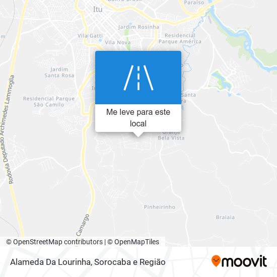 Alameda Da Lourinha mapa