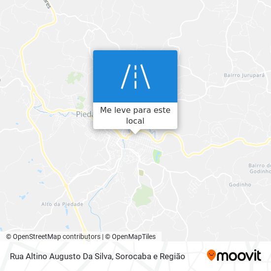 Rua Altino Augusto Da Silva mapa