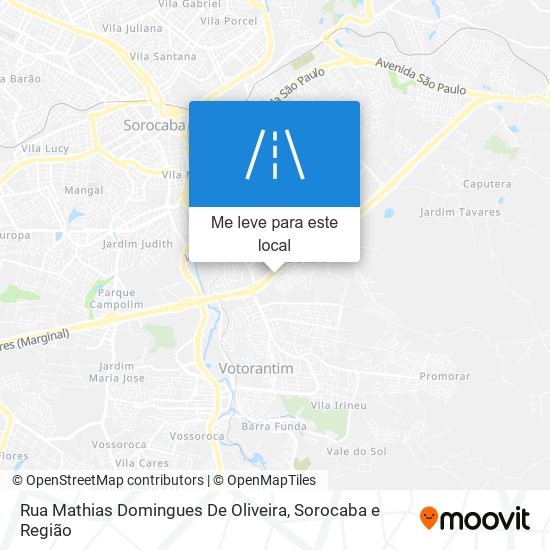 Rua Mathias Domingues De Oliveira mapa