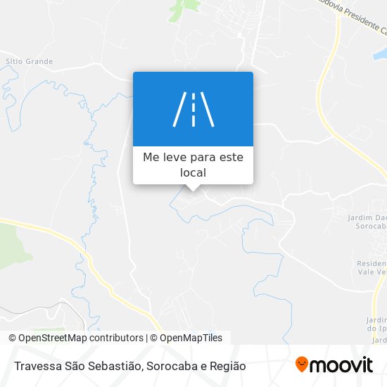 Travessa São Sebastião mapa