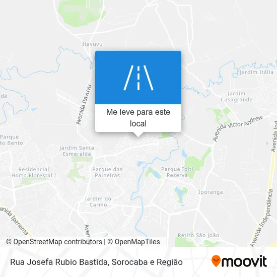 Rua Josefa Rubio Bastida mapa