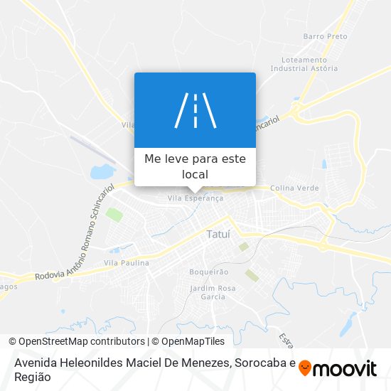Avenida Heleonildes Maciel De Menezes mapa