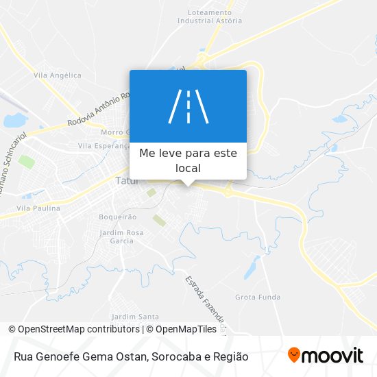 Rua Genoefe Gema Ostan mapa