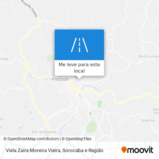 Viela Zaira Moreira Vieira mapa