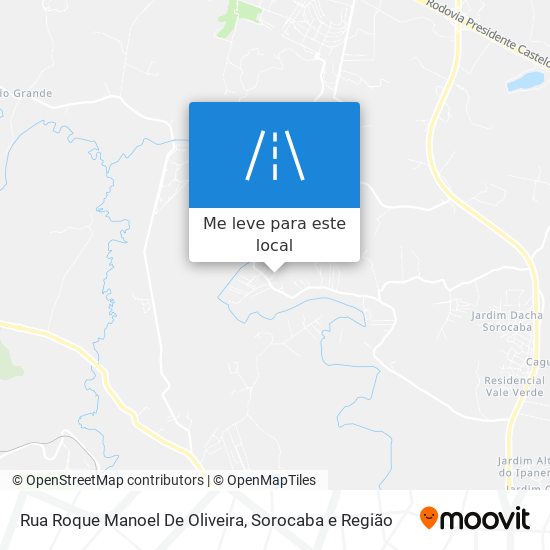 Rua Roque Manoel De Oliveira mapa