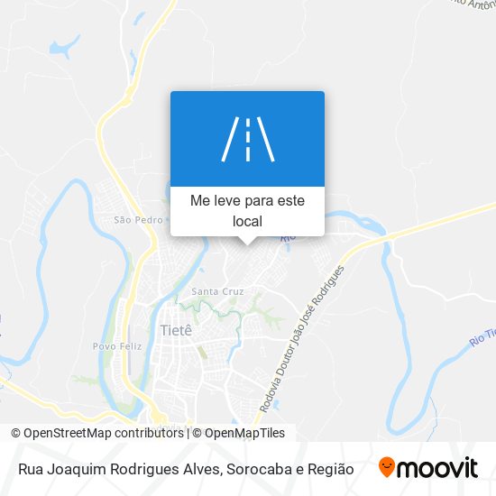 Rua Joaquim Rodrigues Alves mapa