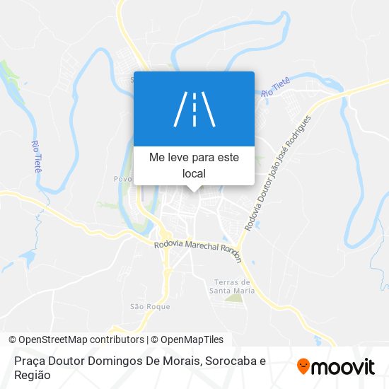 Praça Doutor Domingos De Morais mapa