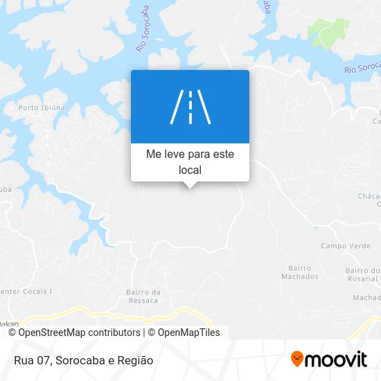 Rua 07 mapa