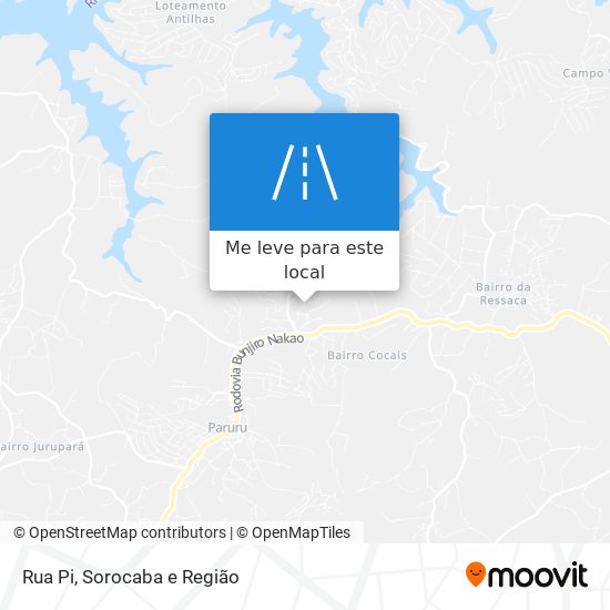 Rua Pi mapa