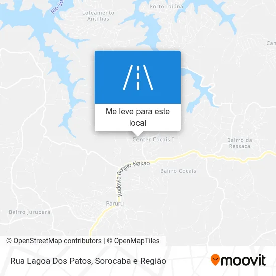Rua Lagoa Dos Patos mapa
