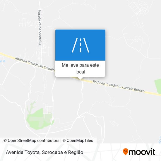 Avenida Toyota mapa