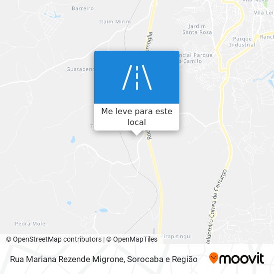 Rua Mariana Rezende Migrone mapa