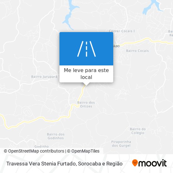 Travessa Vera Stenia Furtado mapa