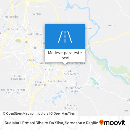 Rua Marli Ermani Ribeiro Da Silva mapa