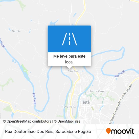 Rua Doutor Ésio Dos Reis mapa