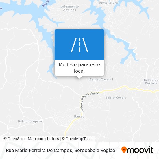 Rua Mário Ferreira De Campos mapa