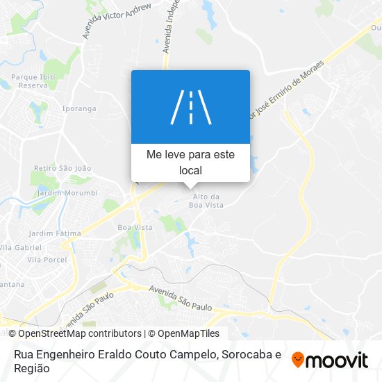 Rua Engenheiro Eraldo Couto Campelo mapa