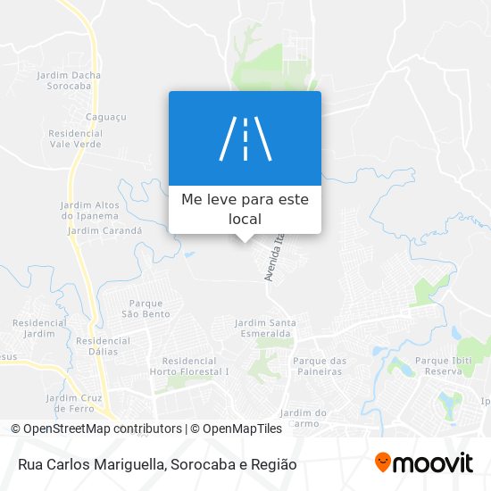 Rua Carlos Mariguella mapa