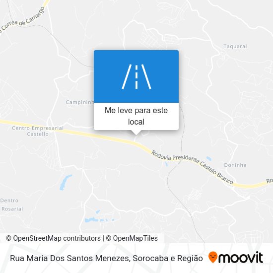 Rua Maria Dos Santos Menezes mapa