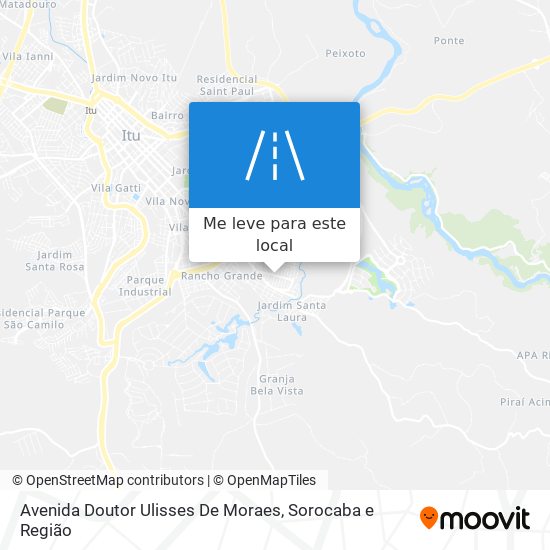 Avenida Doutor Ulisses De Moraes mapa