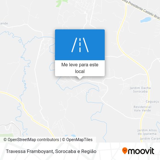 Travessa Framboyant mapa