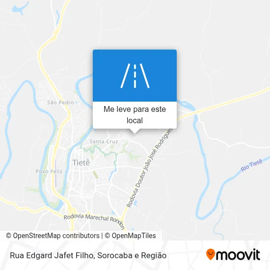 Rua Edgard Jafet Filho mapa