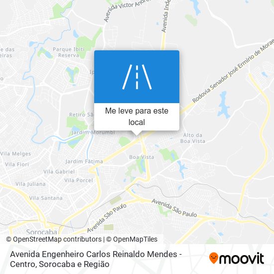 Avenida Engenheiro Carlos Reinaldo Mendes - Centro mapa