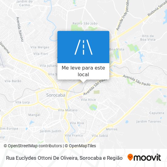 Rua Euclydes Ottoni De Oliveira mapa