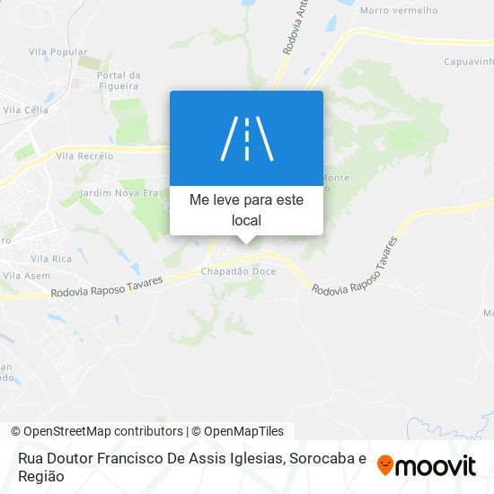 Rua Doutor Francisco De Assis Iglesias mapa