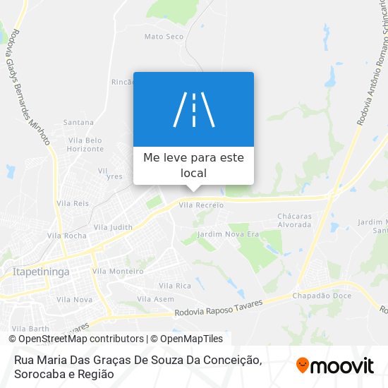 Rua Maria Das Graças De Souza Da Conceição mapa