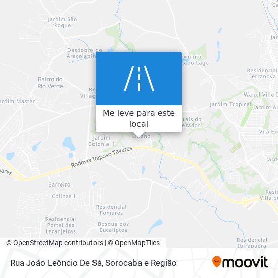 Rua João Leôncio De Sá mapa