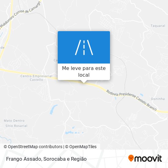 Frango Assado mapa